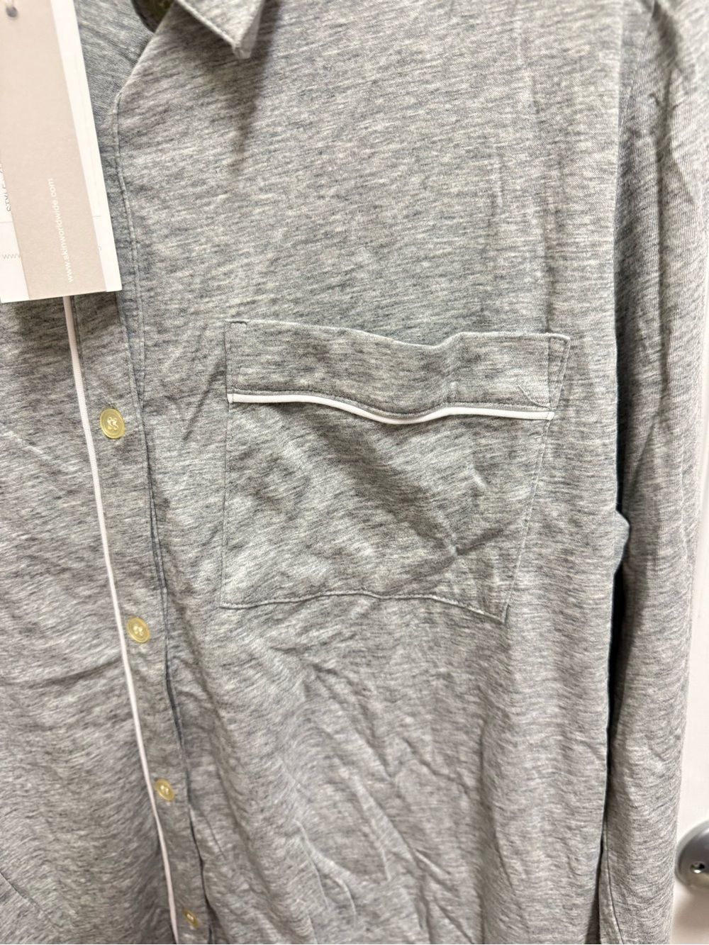 NWT Skin Grey Pajama Set - Picture 6 of 16